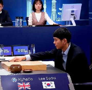 2016 : Lee Sedol (Core) vs. AlphaGo (Royaume Uni)